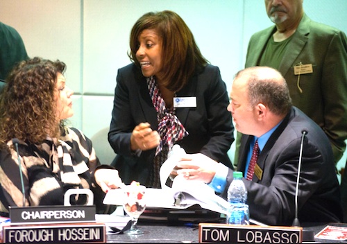 Daytona State College Prtesident Fough Hosseini at a recent meeting / Headline Surfer®