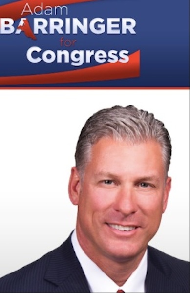 Adam Barringer of NSB for Congress / Headline Surfer®
