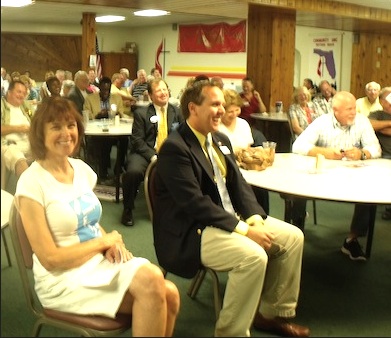 County Councilman Joshua Wagner with candidate Nancy Epps in 2012 / Headline Surfer®