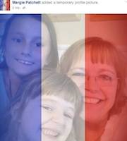 Margie Patchett of Port Orange supports Paris / Headline Surfer®
