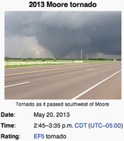 Moore, OK tornado / Headline Surfer