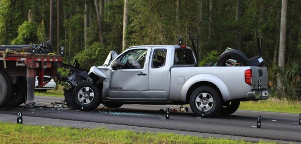 Bad crash on SR 44 this morning in NSB / Headline Surfer®