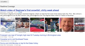 Sunbathing photo of bikini-clad gals on Daytona Beach trends in Google / Headline Surfer®