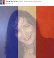 Sheryl Manche of Osteen supports Paris / Headline Surfer®