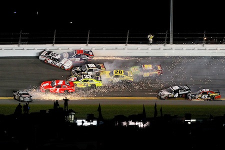 The big One at the Jalapeno 250 at Daytona