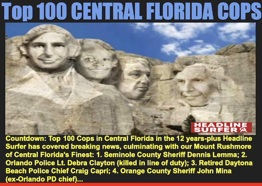 Top 100 Central Florida Cops / Headline Surfer