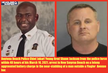 Cop fgired by DBPD Chief Jakari Young / Headline Surfer