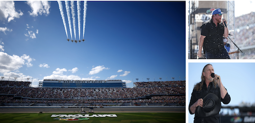 Daytona 500 pre-race / Headline Surfer