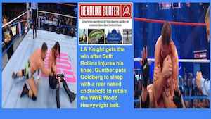 Gunther chokes out Goldberg 