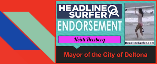 Deltona Mayor Heidi Herzberg endorsed / Headline Surfer