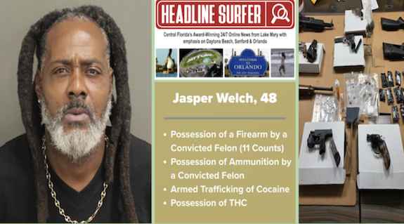 Jasper Welch arrested / Headline Surfer