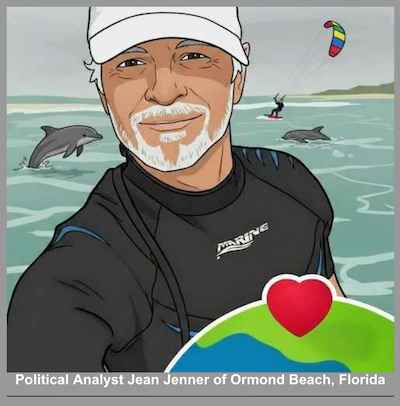 Political Analyst Jean Jenner of Ormond Beach, FL / Headline Surfer