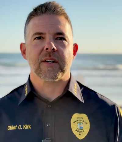 New Smyrna Beach Police Chief Chris Kirk / Headline Surfer