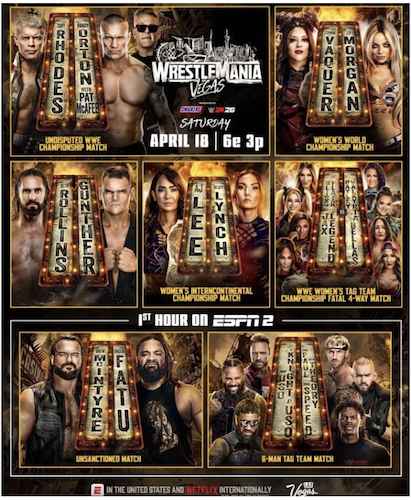 Night 1 Wrestlemania 42 / Headline Surfer