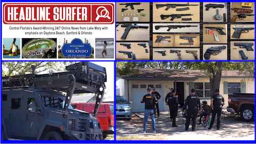 Orlando Cops - 100 illegal guns off the streets in 2025 / Headline Surfer