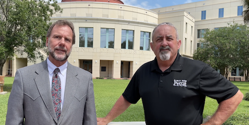 Jeff Brower & candidate Doug Pettit / Headline Surfer