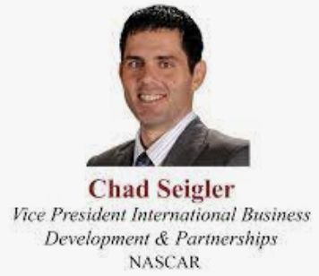 Chad Seigler, NASCAR VP of Inetrnational / Headline Surfer