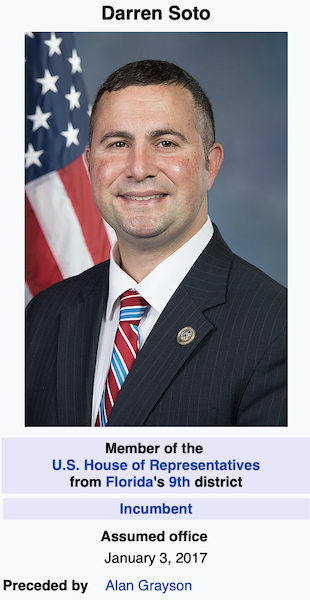 Darren Soto, congressman / Headline Surfer