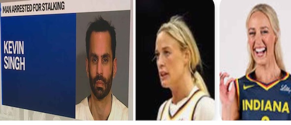 Man charged with stalking Indiana Fever star Sophie Cunningham / Headline Surfer