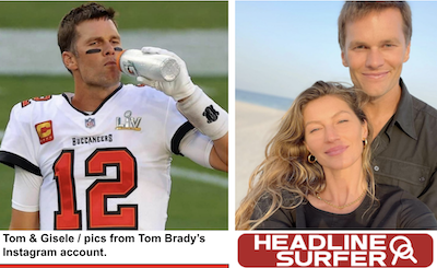 Tom Brady & Gisele Bundcheon divorce / Headline Surfer